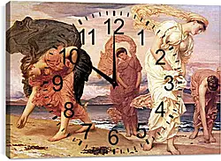Часы картина - Greek Girls Picking up Pebbles. Барон Фредерик Лейтон
Часы картина - Greek Girls Picking up Pebbles. Барон Фредерик Лейтон