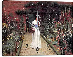 Часы картина - Edmund Blair Lady in a Garden. Барон Фредерик Лейтон
Часы картина - Edmund Blair Lady in a Garden. Барон Фредерик Лейтон