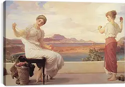 Постер на подрамнике - Winding the Skein big. Барон Фредерик Лейтон
Постер на подрамнике - Winding the Skein big. Барон Фредерик Лейтон
