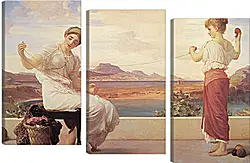 Модульная картина - Winding the Skein big. Барон Фредерик Лейтон
Модульная картина - Winding the Skein big. Барон Фредерик Лейтон