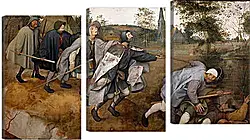 Модульная картина - The Blind Leading the Blind - Притча о слепых. Брейгель Питер Старший
Модульная картина - The Blind Leading the Blind - Притча о слепых. Брейгель Питер Старший