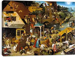 Постер на подрамнике - Flemish Proverbs - фламандские пословицы. Брейгель Питер Старший
Постер на подрамнике - Flemish Proverbs - фламандские пословицы. Брейгель Питер Старший