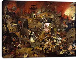 Постер на подрамнике - Безумная Грета. Брейгель Питер Старший
Постер на подрамнике - Безумная Грета. Брейгель Питер Старший