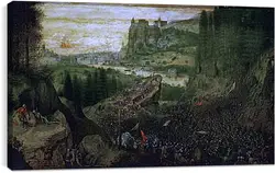 Постер на подрамнике - Самоубийство Саула. Брейгель Питер Старший
Постер на подрамнике - Самоубийство Саула. Брейгель Питер Старший