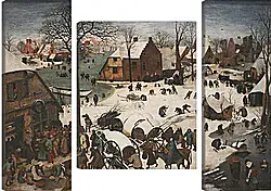 Модульная картина - Volkstelling in Betlehem. Брейгель Питер Старший
Модульная картина - Volkstelling in Betlehem. Брейгель Питер Старший