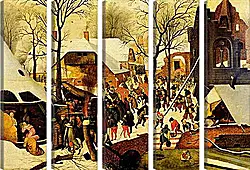 Модульная картина - The adoration of the magi. Брейгель Питер Старший
Модульная картина - The adoration of the magi. Брейгель Питер Старший