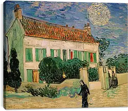 Постер на подрамнике - La maison blanche la nuit. Винсент Ван Гог
Постер на подрамнике - La maison blanche la nuit. Винсент Ван Гог