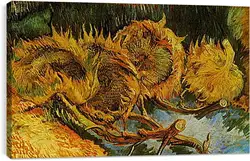 Постер на подрамнике - Four Cut Sunflowers. Винсент Ван Гог
Постер на подрамнике - Four Cut Sunflowers. Винсент Ван Гог