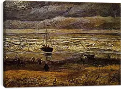 Постер на подрамнике - Seascape with fishing boat. Винсент Ван Гог
Постер на подрамнике - Seascape with fishing boat. Винсент Ван Гог