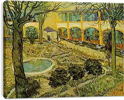 Постер на подрамнике - The Courtyard of the Hospital at Arles. Винсент Ван Гог
Постер на подрамнике - The Courtyard of the Hospital at Arles. Винсент Ван Гог