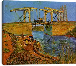 Постер на подрамнике - The Langlois Bridge at Arles with Women Washing. Винсент Ван Гог
Постер на подрамнике - The Langlois Bridge at Arles with Women Washing. Винсент Ван Гог