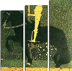Модульная картина - The Golden Knight. Густав Климт
Модульная картина - The Golden Knight. Густав Климт