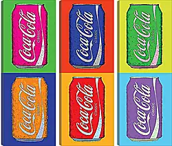 Модульная картина - Coca-Cola. Поп-арт Модульная картина - Coca-Cola. Поп-арт