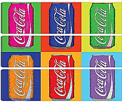Модульная картина - Coca-Cola. Поп-арт Модульная картина - Coca-Cola. Поп-арт