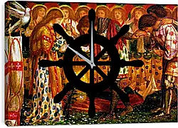Часы картина - How Sir Galahad, Sir Bors and Sir Percival Were Fed with the Sanc Grael. Данте Габриэль Россетти
Часы картина - How Sir Galahad, Sir Bors and Sir Percival Were Fed with the Sanc Grael. Данте Габриэль Россетти