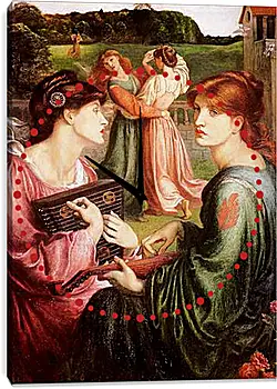 Часы картина - The Bower Meadow. Данте Габриэль Россетти
Часы картина - The Bower Meadow. Данте Габриэль Россетти