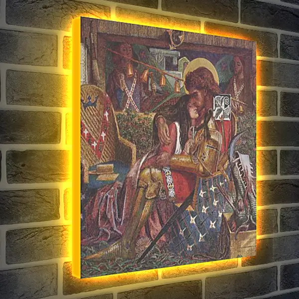 Лайтбокс световая панель - The wedding of Saint George and Princess Sabra. Данте Габриэль Россетти
Лайтбокс световая панель - The wedding of Saint George and Princess Sabra. Данте Габриэль Россетти