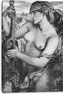 Постер на подрамнике - Ligeia Siren. Данте Габриэль Россетти
Постер на подрамнике - Ligeia Siren. Данте Габриэль Россетти