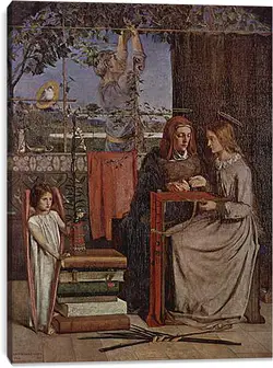 Постер на подрамнике - The Girlhood of Mary Virgin. Данте Габриэль Россетти
Постер на подрамнике - The Girlhood of Mary Virgin. Данте Габриэль Россетти