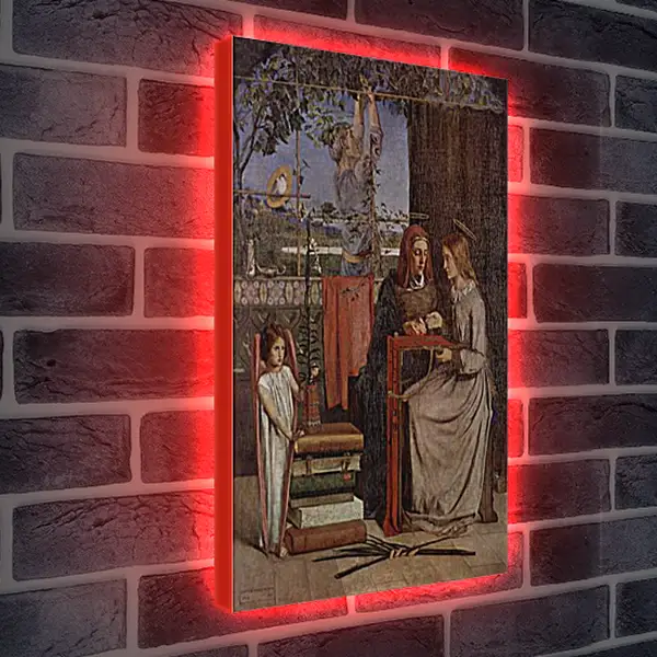 Лайтбокс световая панель - The Girlhood of Mary Virgin. Данте Габриэль Россетти
Лайтбокс световая панель - The Girlhood of Mary Virgin. Данте Габриэль Россетти