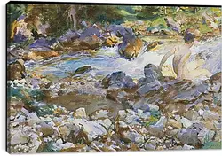 Постер на подрамнике - Mountain Stream - Горный поток. Джон Сингер Сарджент
Постер на подрамнике - Mountain Stream - Горный поток. Джон Сингер Сарджент