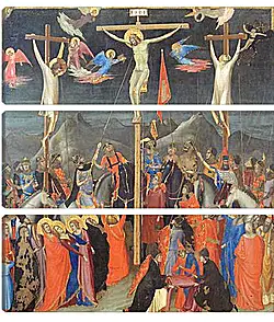 Модульная картина - Crucifixion - Распятие. Джотто ди Бондоне
Модульная картина - Crucifixion - Распятие. Джотто ди Бондоне