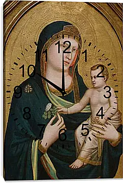 Часы картина - Madonna and Childe - Мадонна и Младенец. Джотто ди Бондоне
Часы картина - Madonna and Childe - Мадонна и Младенец. Джотто ди Бондоне