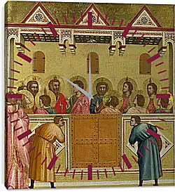 Часы картина - Pentecost. Джотто ди Бондоне Часы картина - Pentecost. Джотто ди Бондоне