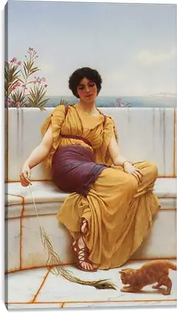 Постер на подрамнике - Idleness. Джон Уильям Годвард
Постер на подрамнике - Idleness. Джон Уильям Годвард