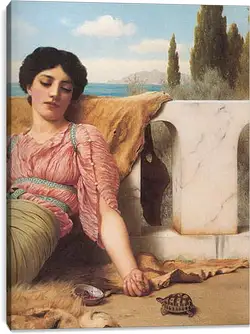 Постер на подрамнике - A Quiet Pet (Detail). Джон Уильям Годвард
Постер на подрамнике - A Quiet Pet (Detail). Джон Уильям Годвард