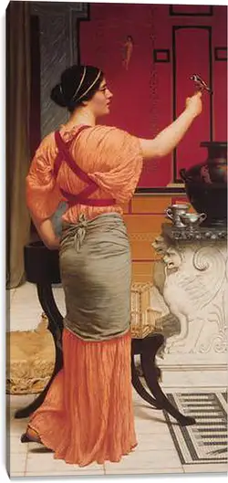 Постер на подрамнике - Lesbia with Her Sparrow. Джон Уильям Годвард
Постер на подрамнике - Lesbia with Her Sparrow. Джон Уильям Годвард
