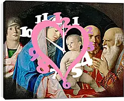 Часы картина - Darbringung Christi im Tempel. Джованни Беллини
Часы картина - Darbringung Christi im Tempel. Джованни Беллини