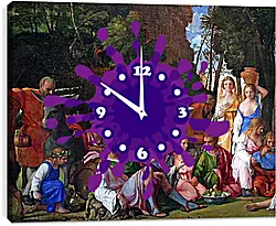 Часы картина - The Feast of the Gods. Джованни Беллини
Часы картина - The Feast of the Gods. Джованни Беллини