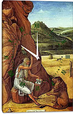 Часы картина - Hieronymus in der Wuste. Джованни Беллини
Часы картина - Hieronymus in der Wuste. Джованни Беллини