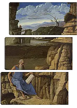 Модульная картина - Saint Jerome reading in a Landscape. Джованни Беллини
Модульная картина - Saint Jerome reading in a Landscape. Джованни Беллини