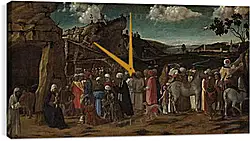 Часы картина - The Adoration of the Kings. Джованни Беллини Часы картина - The Adoration of the Kings. Джованни Беллини