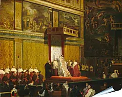 Плакат на стену - Папа Пий VII В Сикстинской Капелле. Жан Огюст Доминик Энгр
Плакат на стену - Папа Пий VII В Сикстинской Капелле. Жан Огюст Доминик Энгр