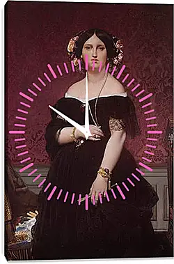 Часы картина - Madame Paul Sigisbert Moitessier. Жан Огюст Доминик Энгр
Часы картина - Madame Paul Sigisbert Moitessier. Жан Огюст Доминик Энгр