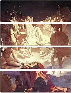 Модульная картина - The Dream of Ossian. Жан Огюст Доминик Энгр
Модульная картина - The Dream of Ossian. Жан Огюст Доминик Энгр