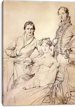 Постер на подрамнике - Portrait of Joseph Woodhead and His Wife. Жан Огюст Доминик Энгр
Постер на подрамнике - Portrait of Joseph Woodhead and His Wife. Жан Огюст Доминик Энгр