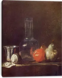 Постер на подрамнике - Still Life with Glass Flask and Fruit. Жан Батист Симеон Шарден
Постер на подрамнике - Still Life with Glass Flask and Fruit. Жан Батист Симеон Шарден