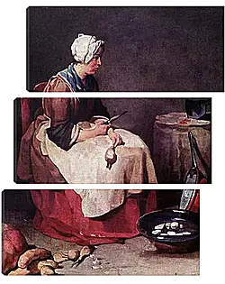 Модульная картина - The turnip cleaner. Жан Батист Симеон Шарден
Модульная картина - The turnip cleaner. Жан Батист Симеон Шарден