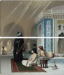 Модульная картина - Pool in a Harem. Жан-Леон Жером
Модульная картина - Pool in a Harem. Жан-Леон Жером