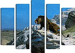 Модульная картина - Настороженный лев. Жан-Леон Жером
Модульная картина - Настороженный лев. Жан-Леон Жером