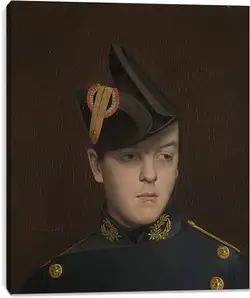 Постер на подрамнике - Portrait of Armand Gerome. Жан-Леон Жером Постер на подрамнике - Portrait of Armand Gerome. Жан-Леон Жером