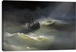 Постер на подрамнике - Корабль Императрица Мария во время шторма 1892. Иван Айвазовский
Постер на подрамнике - Корабль Императрица Мария во время шторма 1892. Иван Айвазовский