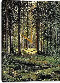 Часы картина - Хвойный лес. Солнечный день. Иван Шишкин
Часы картина - Хвойный лес. Солнечный день. Иван Шишкин