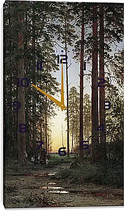 Часы картина - Опушка леса. Иван Шишкин
Часы картина - Опушка леса. Иван Шишкин