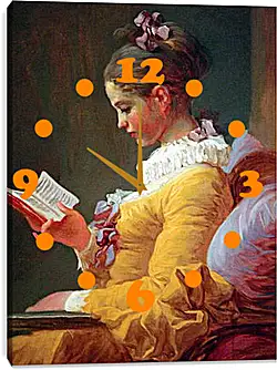 Часы картина - A Young Girl Reading. Жан Оноре Фрагонар
Часы картина - A Young Girl Reading. Жан Оноре Фрагонар