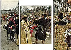 Модульная картина - Приезд царей Петра и Иоанна. Илья Репин
Модульная картина - Приезд царей Петра и Иоанна. Илья Репин